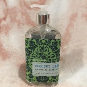 WildGreenCoconut Lime Scented Soothing Hand Soap with Coconut Oil large 17oz NWT